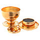 Gold plated incense burner for charcoals s3