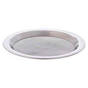 Mesh for incense burner in silver-plated steel diam. 9.5 cm