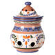 High incense burner of Deruta terracotta country style 7x4x4 in s3
