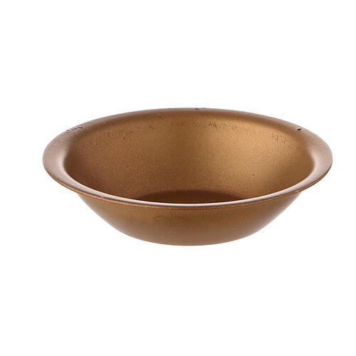 Gold essential oil bowl for incense burner 30 ml 1