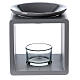 Brûleur à essence céramique cube gris 12,5 cm s4