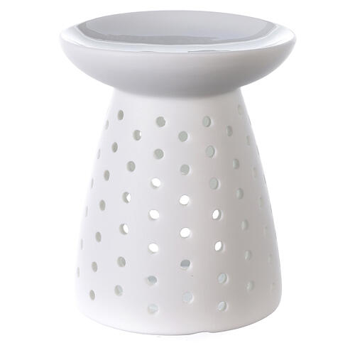 White porcelain diffuser with 10x12 cm holes 3