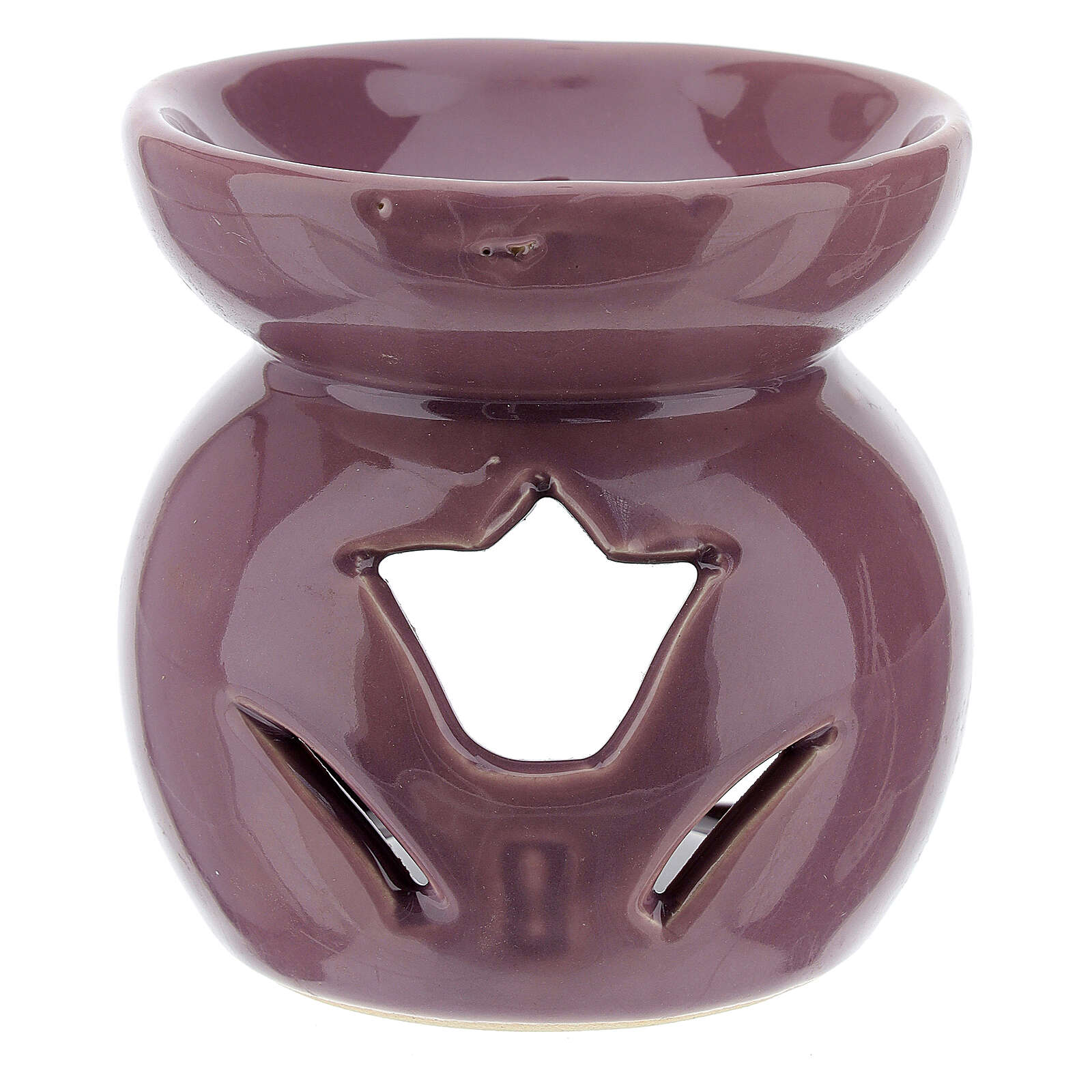 Bruciatore Oli Essenziali In Ceramica Fiore: Per Aromaterapia E Decorazione Casa