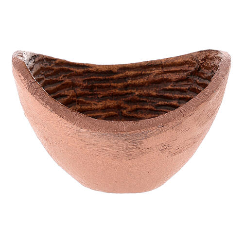 Incense bowl of coppery metal, 7 cm diameter 1