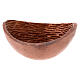 Incense bowl, coppery metal, 10 cm diameter s1