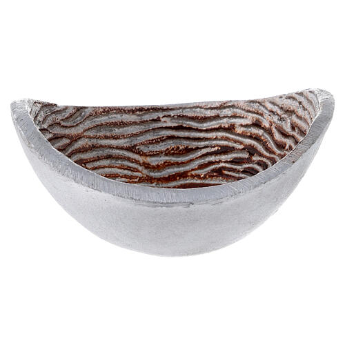 Silver incense bowl, 10 cm diameter 1
