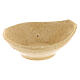 Beige incense bowl of 3.5 in, ceramic s2