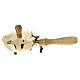 Bruciaincenso ottone dorato albero della vita larghezza 20 cm s1
