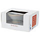 Kit bruciaincenso ceramica azzurra 7x10 cm s3