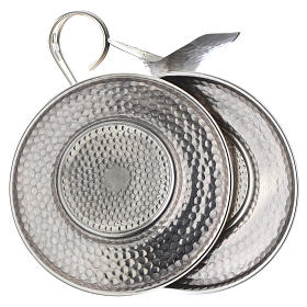 Lavabogarnitur mit Hammerschlagstruktur  s4