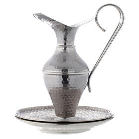 Hammered ewer and basin s1