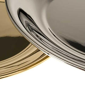 Schale für Wasserkanne vergoldet oder mit Palladium-Legierung s6