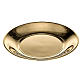 Bowl in gold-plated or palladium plated  brass s2