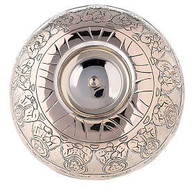 Molina tray and ewer set in silver brass s6