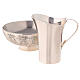 Molina tray and ewer set in silver brass s2