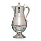 Molina flagon slightly hammered in silver-plated brass s1
