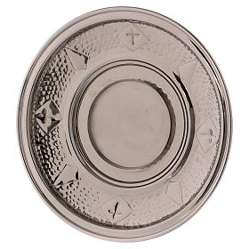 Jarra manutergio latón con dos platos y estuche s4