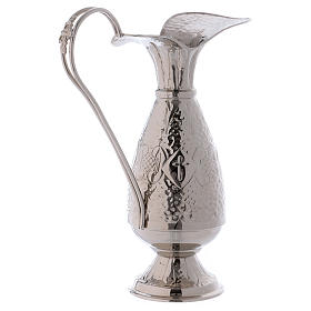 Jarra manutergio latón con dos platos y estuche s5