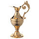 Ewer for hand washing ritual, gold plated brass s2
