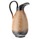Brocca ceramica Pompei decoro spiga dorata h. 32 cm s5