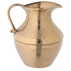 Ewer in brass, antique gold effect s2