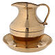 Brass ewer with antique finish s1