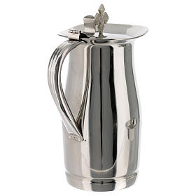 Brass ewer jug with cross 1.5 liters