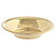 Lavabo bowl in polished brass, 16 cm s1