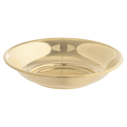 Catino in ottone color dorato 16 cm 1