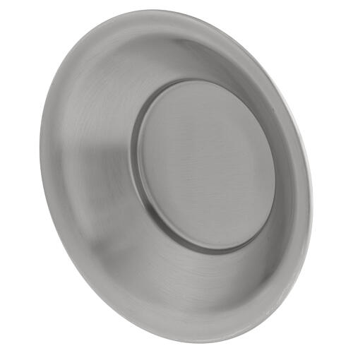 Lavabo bowl, 16 cm diameter, silver finish 3