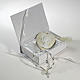 Bonbonniere Box mit Rosenkranz Armband und Kommunion Kelch Bild s1