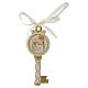 Key ribbon Girl First Communion 10cm s1