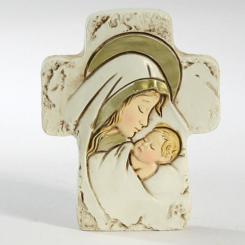 Croix à poser Maternité 8,5x7 cm 1
