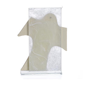 Cuadro Cruz Sagrada Familia ámbar 11,5 x 8 cm s4