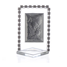 Dicas de Presentes e Lembrancinhas: Quadro Papa João Paulo II strass 5,5x3,5 cm