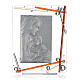 Bild mit Silber-Laminat-Plakette, Bernstein, 34x28 cm s3