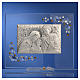 Favour, Holy Family picture with amber strass 19x16cm s2