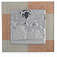 Cadre anges ivoire-brun 30x30 cm s1