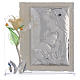 Obraz Macierzyństwo szkło Murano bursztynowe 8x12cm s1
