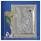 Obraz Macierzyństwo szkło Murano bursztynowe 8x12cm s2
