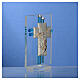 Geschenk Taufe mit Engelsmotiv in blau, 8 cm s3