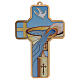 Kreuz aus PVC zur Taufe, 13x8,5 cm s1