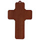 PVC Kreuz Kommunion Symbolen 13x8.5cm s2