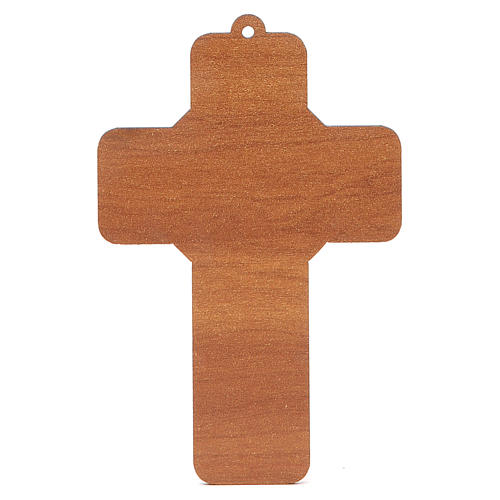 Cross pvc First Communion 13x8,5cm 4