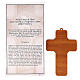 Cross pvc Confirmation 13x8,5cm s2