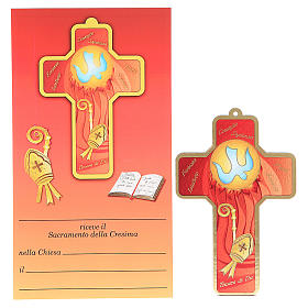 Souvenirs y Recuerdos Sacros: Cruz pvc Confirmación recuerdo ITA