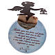 Favour with Guardian Angel and sentence 11.5cm blue s4