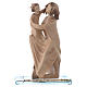 Favour figurine: Protective mother in wood and crystal 20cm s1