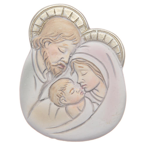 Gastgeschenk Heilige Familie als Relief 3x4 cm 1