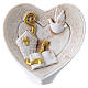 Confirmation bombonniere heart 6x6 cm s1
